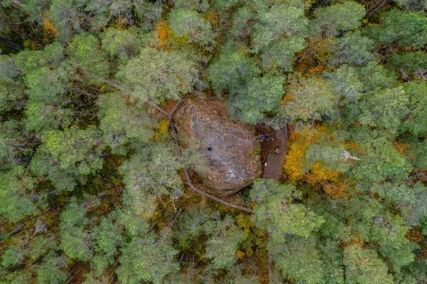 Rändrahn majakivi Lahemaa rahvuspargis